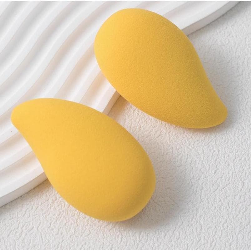 2 Unidades Esponjas Faciais de Manga Maquiagem Impecável Com Acabamento Suave e Uniforme