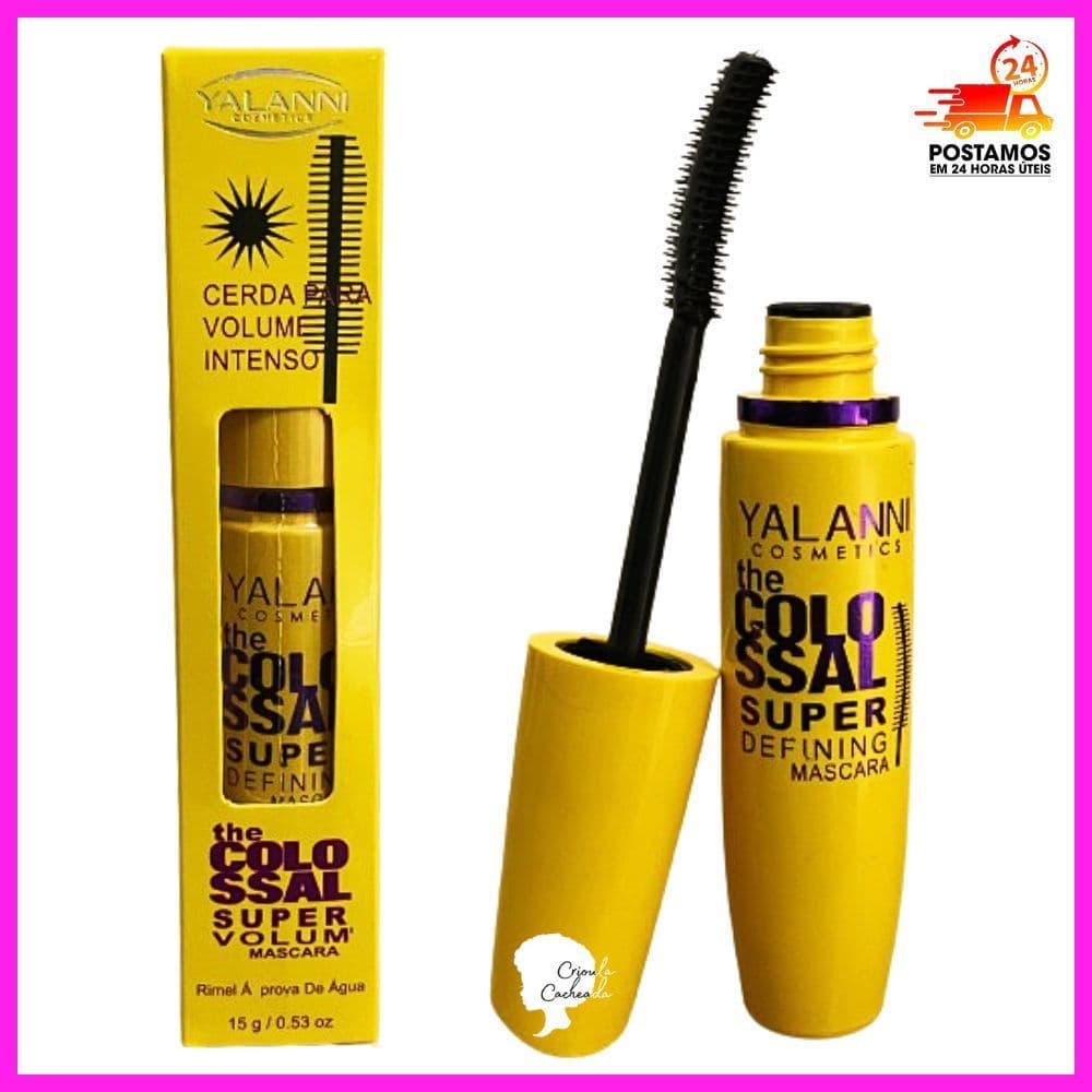 Rímel À Prova D'água Colossal Volume E Curvatura De Cílios Mascara Para Cilios Original W20031