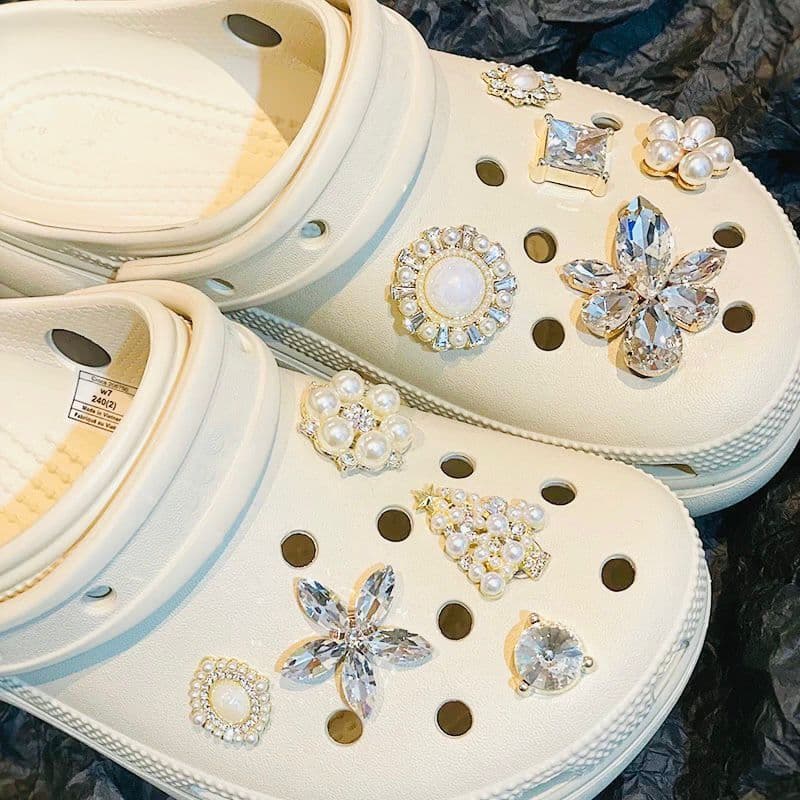 Jibbit Shoe Charms 6 Peças De Decorações De Estilo Acessórios Com Botões