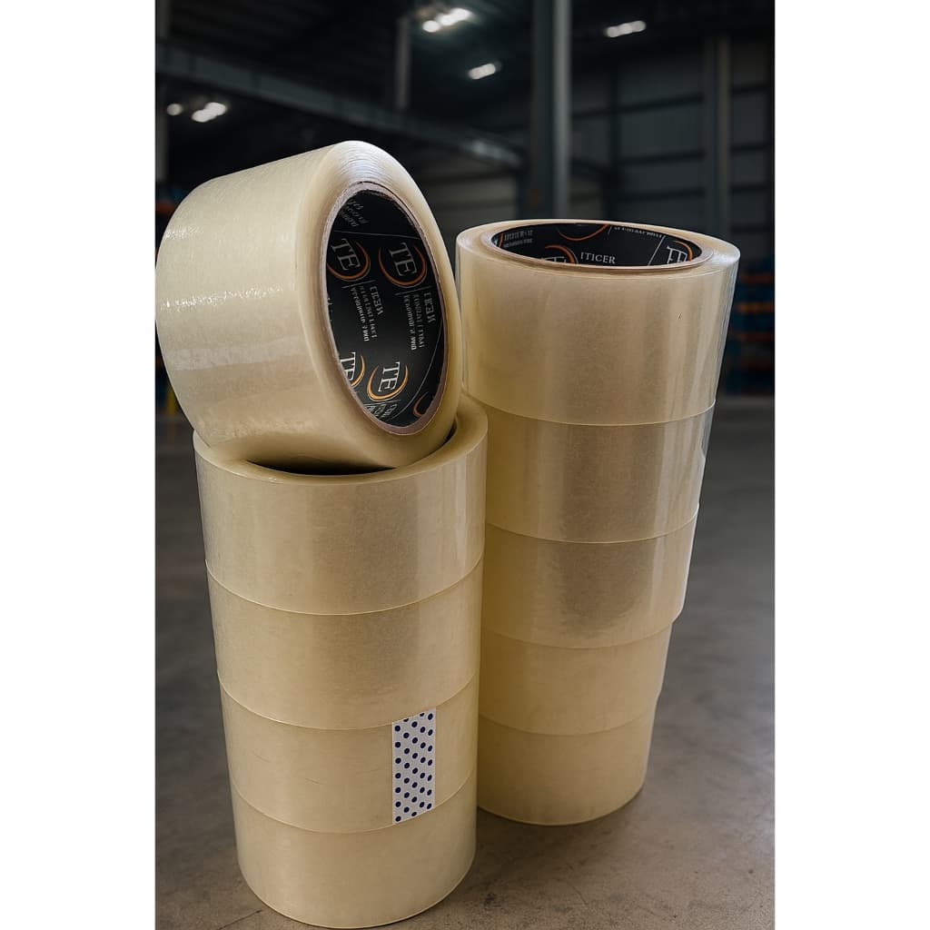 Kit 10 Fitas Adesivas 48mm x 100m | Super Resistente | Leve Mais e Pague Menos