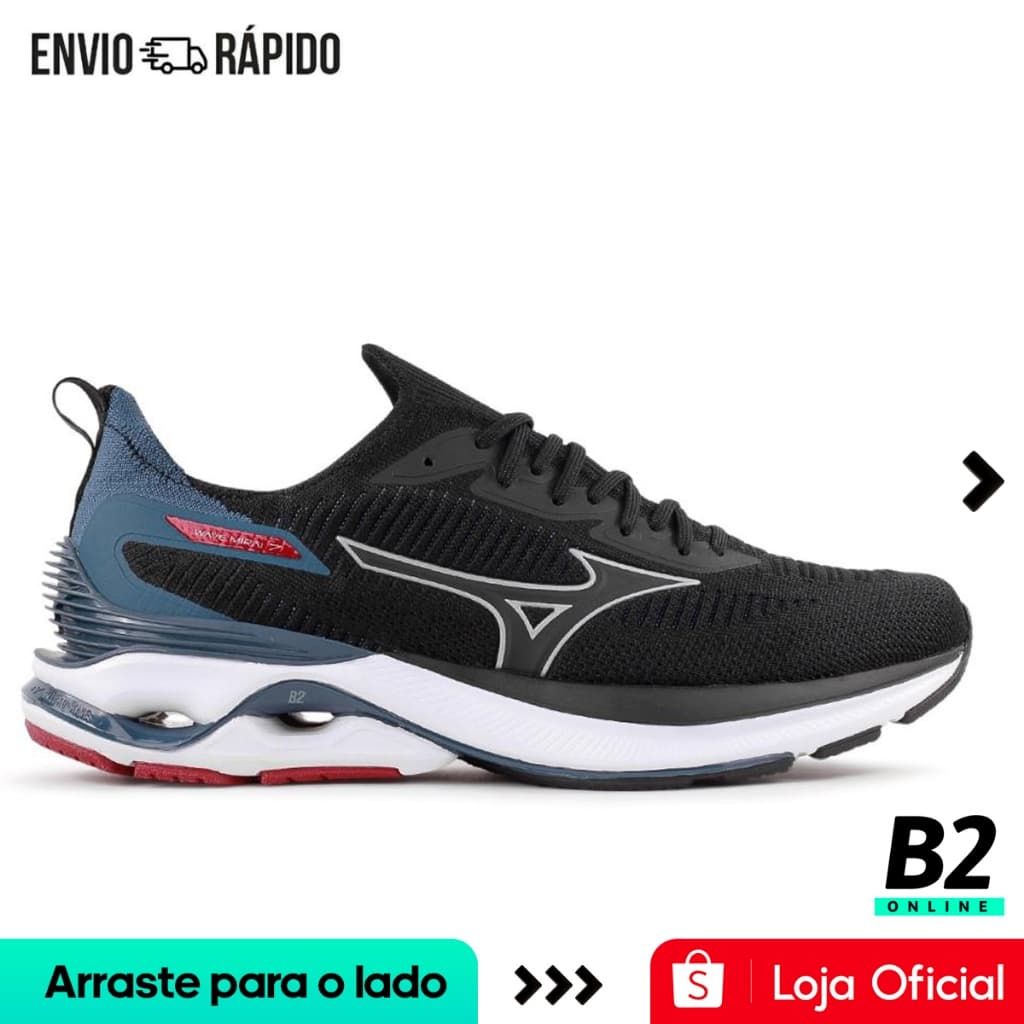 Tênis Mizuno Wave Mirai 7 Masculino Original Com Nota Fiscal e Garantia