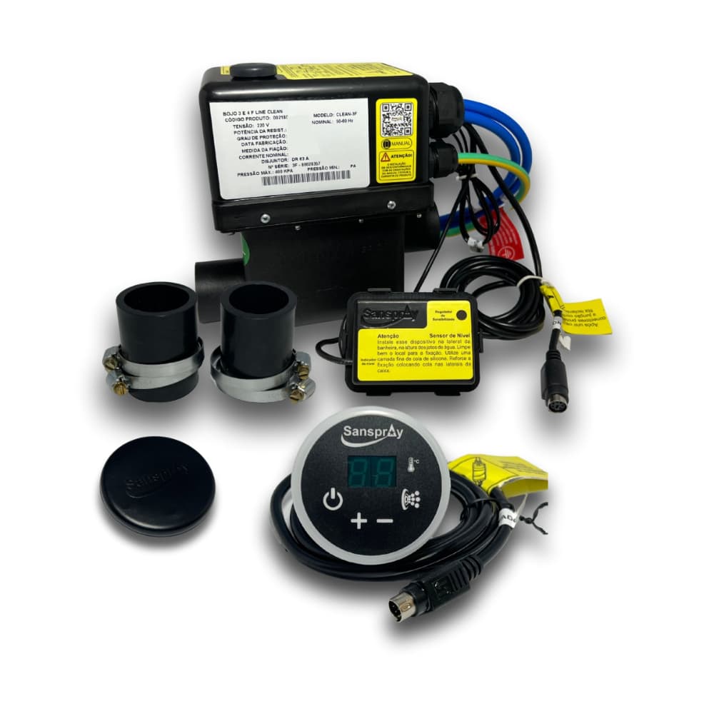 Aquecedor Banheira Digital Sanspray 5000w/220v