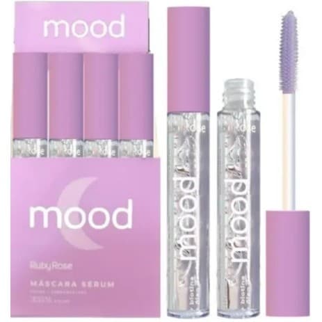 KIT C/12PCS Mascara Serum P/ Cilios E Sobrancelhas Mood Ruby Rose Hb512