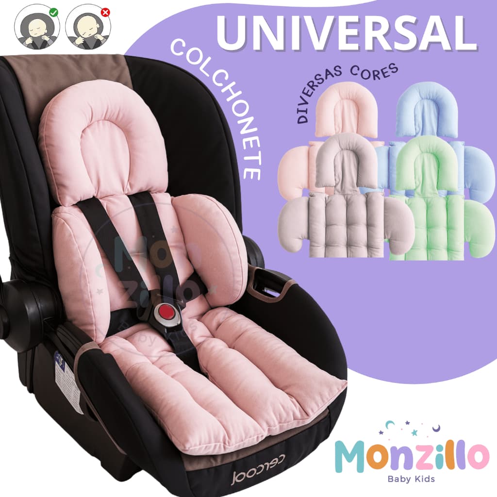 Colchonete Redutor De Bebê Conforto E Carrinho Super Macio