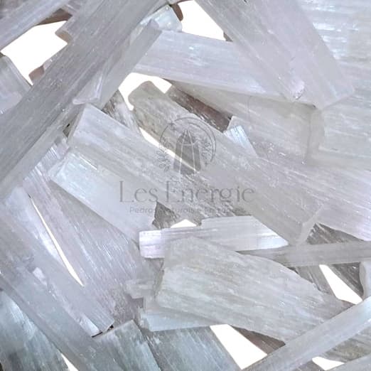 Selenita Branca 200g Pedra Natural Bruta Cascalho