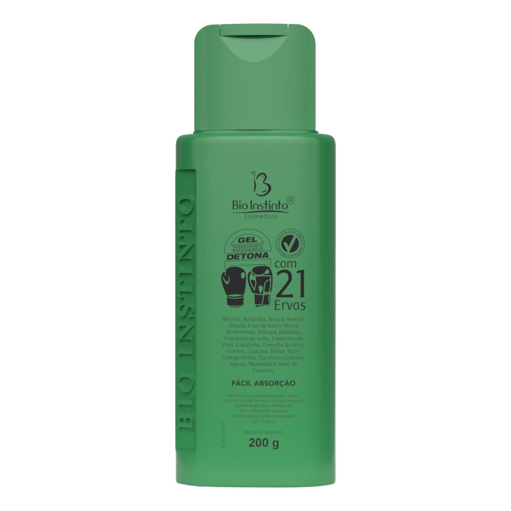 Gel Detonador 21 Ervas Bio Instinto 200g