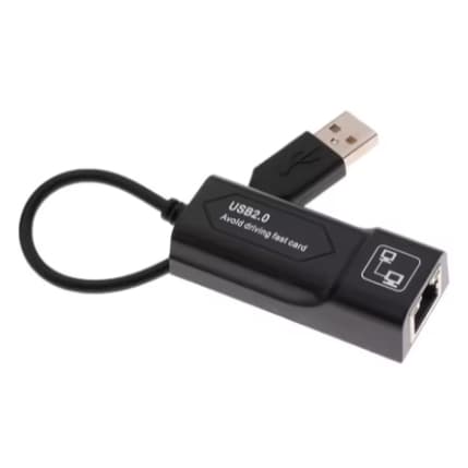 Usb para rj45 adaptador de cabo de rede 100mbps placa de rede com fio unidade externa placa de rede