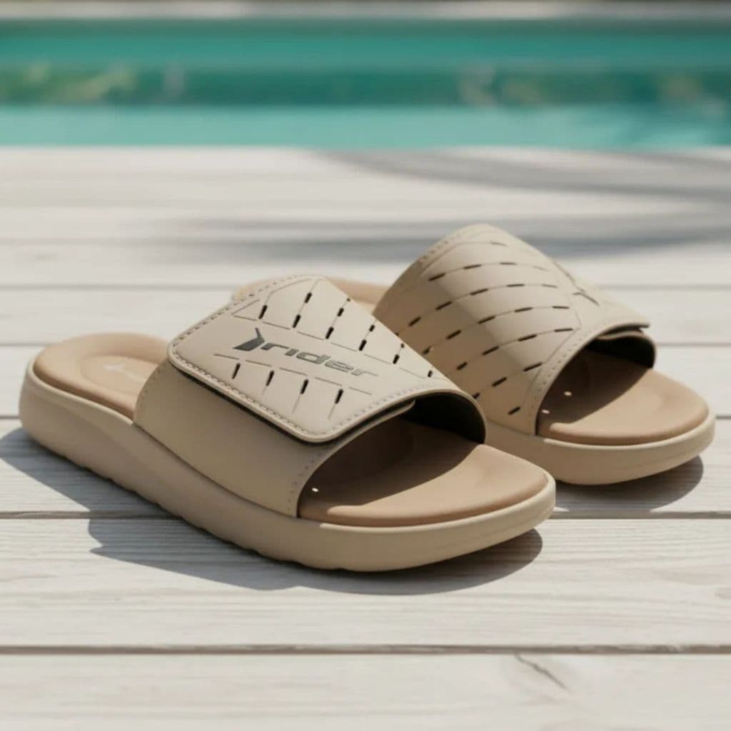 Chinelo Slide Masculino Ortopédico Esporão Fascite Plantar Rider R Soft Plus 12529