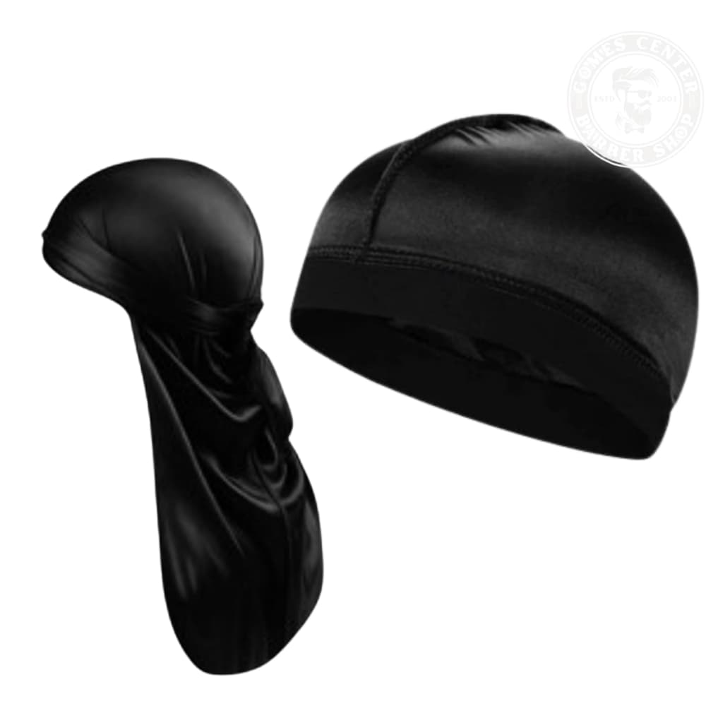 Wave Cap + Durag Poliester 360 Premium – Faixa Bandana para Waves Masculina Estilo Urban