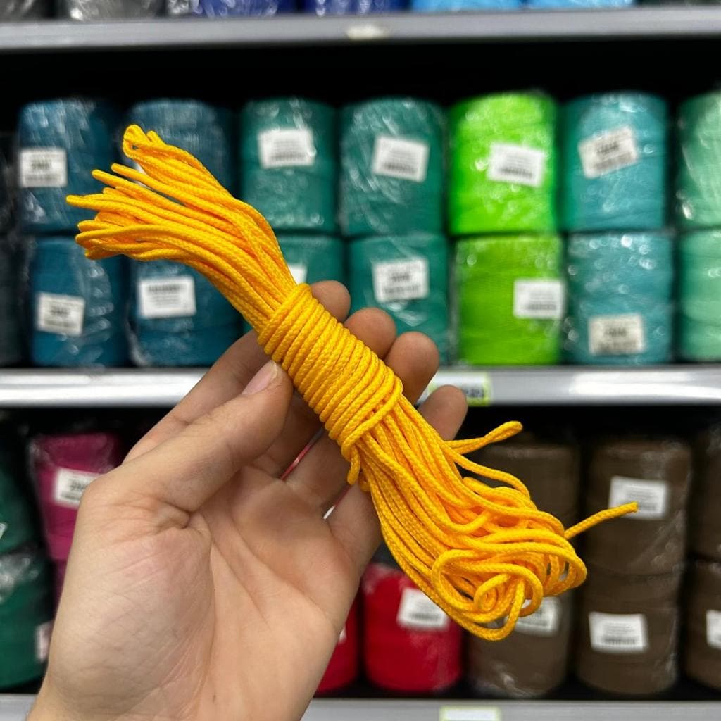 Corda Náutica de Polipropileno 2,5 Milímetros Com (5 metros7metros)
