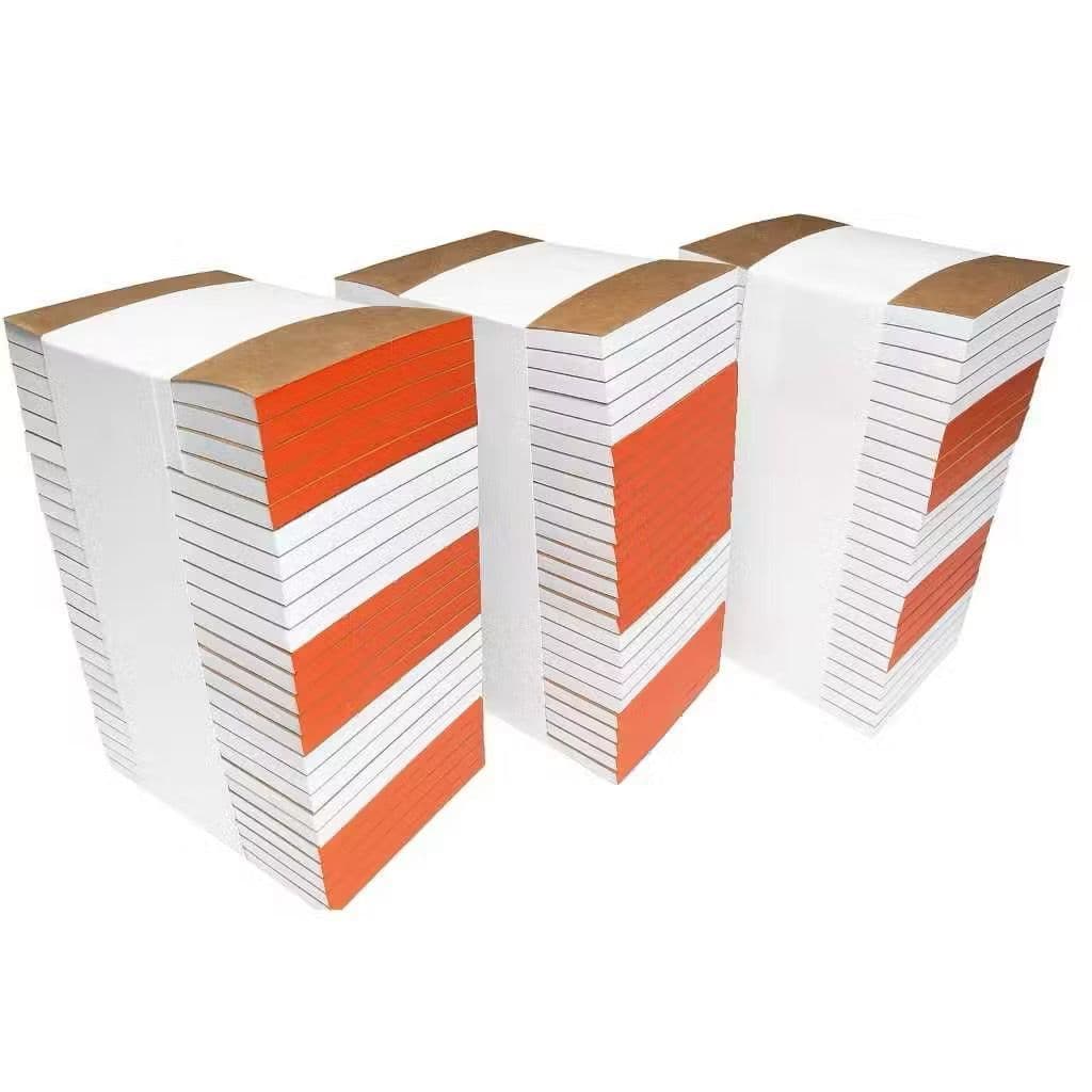 100 Blocos de Anotações Rascunho 5,4x7,4cm – 50 Folhas Cada | Comandas, Escritório, Escola