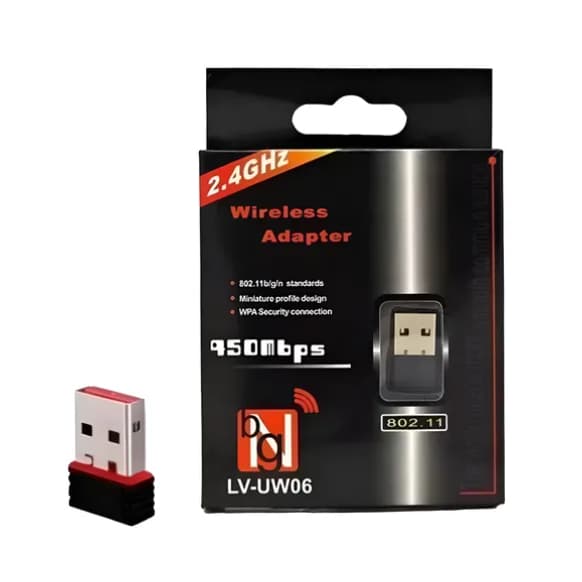 kit 3,2,1 Adaptador Receptor Wireless Usb Wifi 950mbps au-89