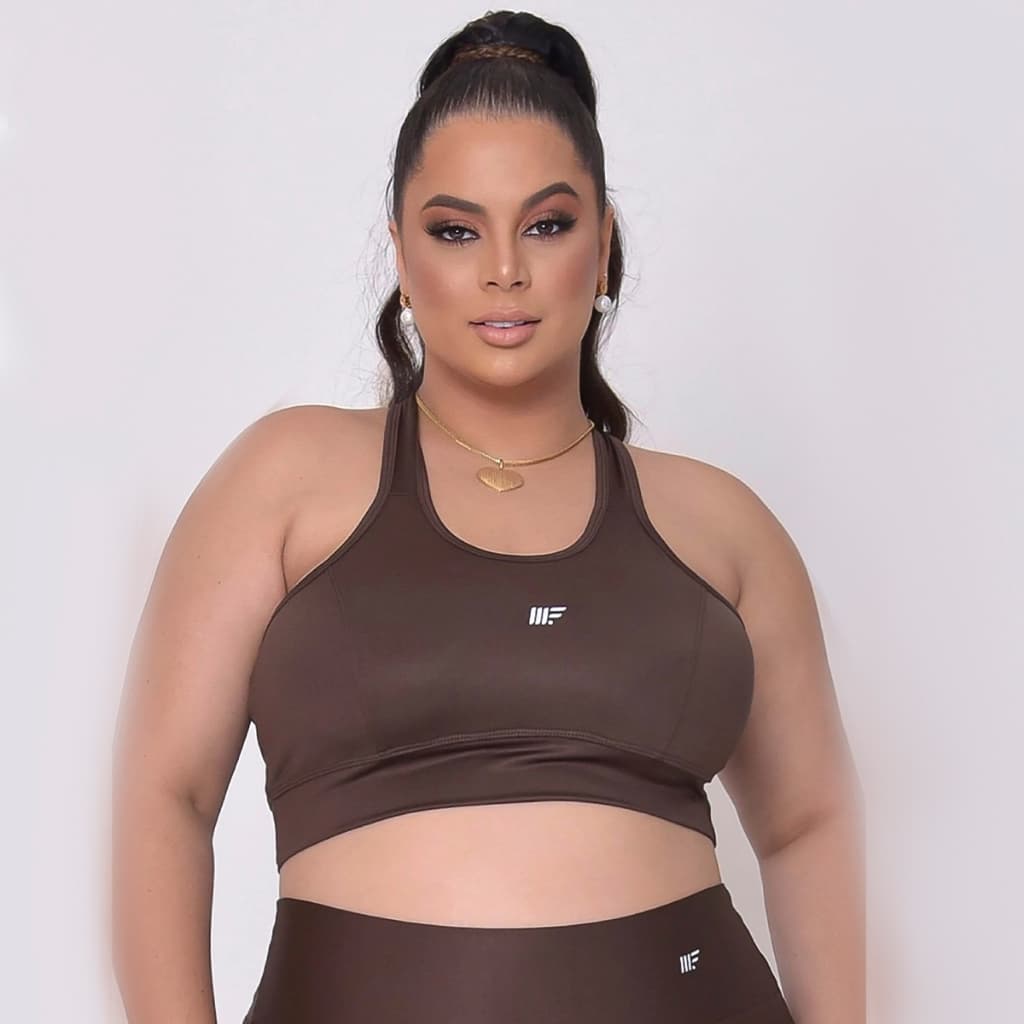 Top Feminino Alça Cruzada Suplex Academia