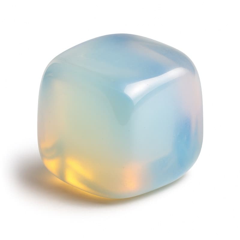 Opalina Rolada Pedra da Lua – Intuição e Serenidade – 2 a 4 cm