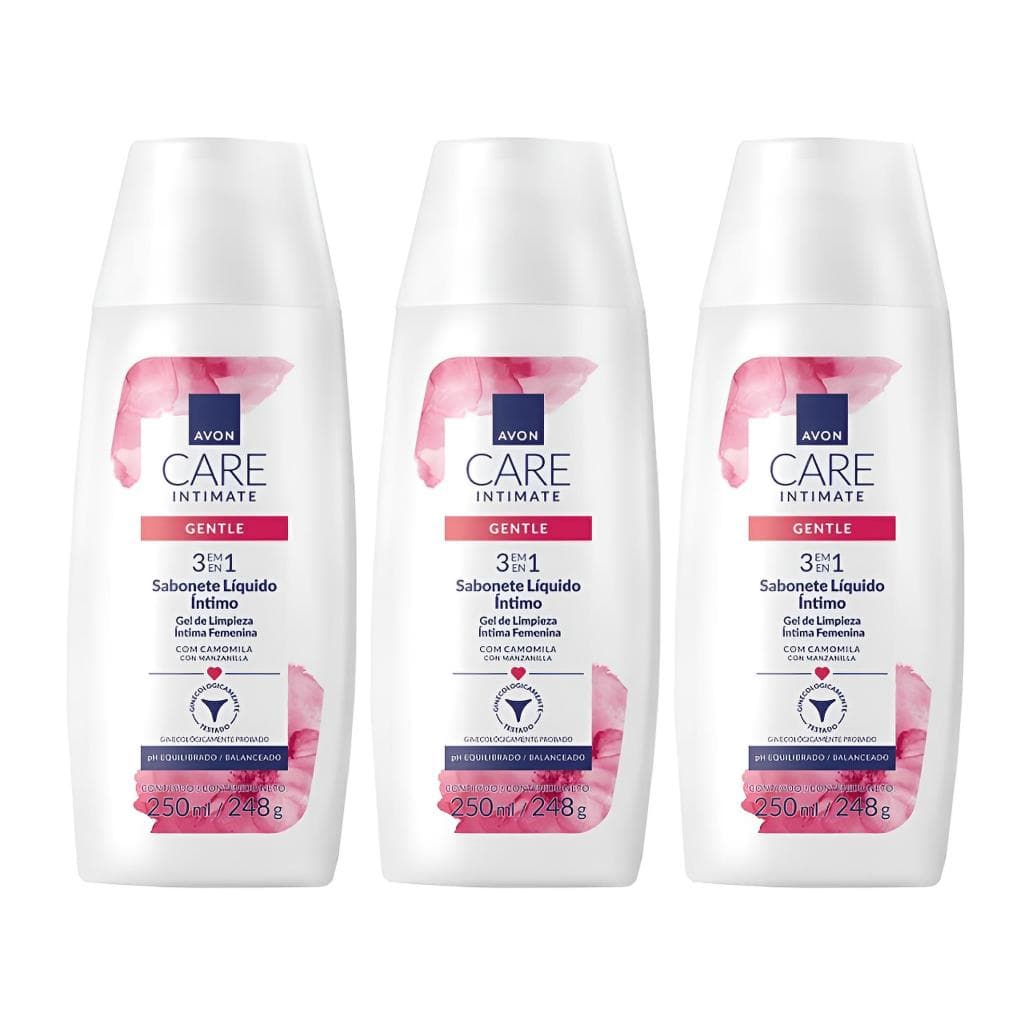 Sabonete Líquido Íntimo Avon Care Intimate Gentle 250ml