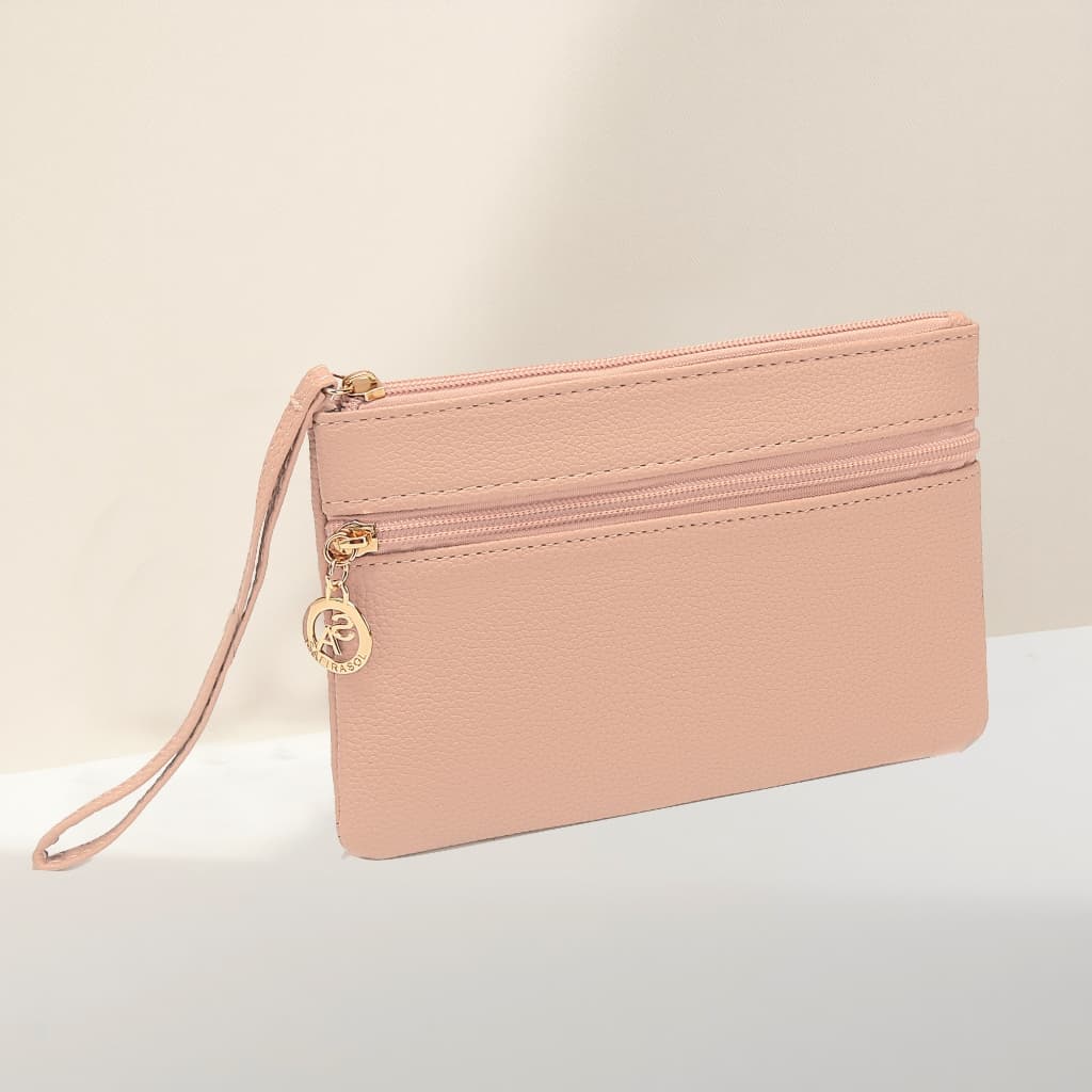 Carteira Fina de Mão , Modelo Classico De Zíper Material De Couro Sintético L9035