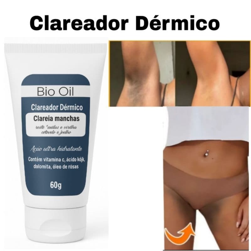 creme Clareador Axila e virilha 60g.