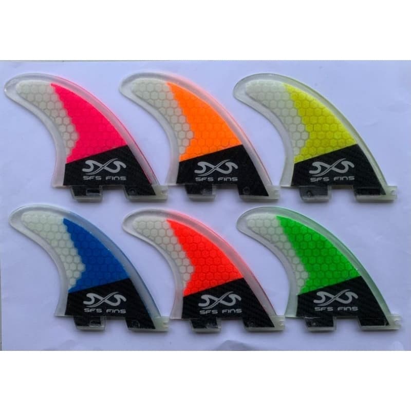 Quilhas fibra de carbono, média M3, encaixe fcs2