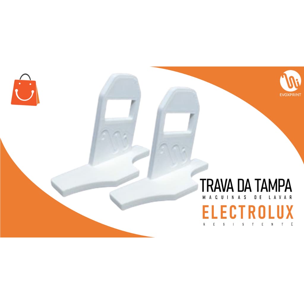 KIT TRAVA DE SSEGURANÇA DA TAMPA MÓVEL ELETROLUX