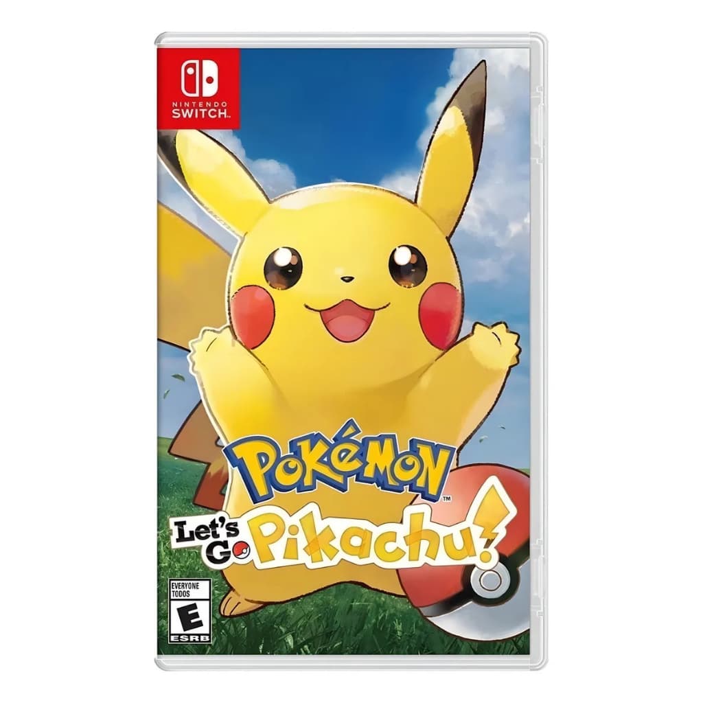 Pokemon Lets Go Pikachu Switch Mídia Física Lacrado