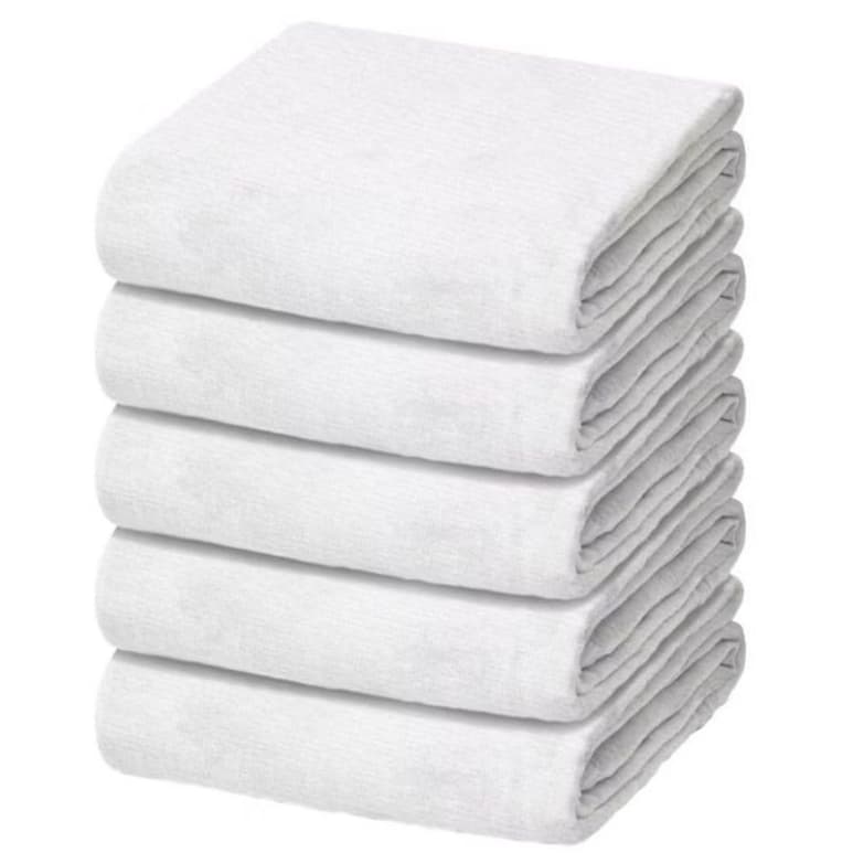 Fralda Pinte e Borde 100% Algodão 70x70cm Kit 5 10 15 Unidades