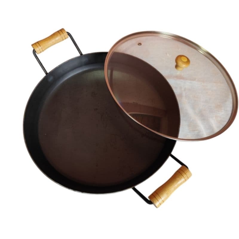 Tacho Chapa de Disco de Arado 40 cm até às alças de Madeira