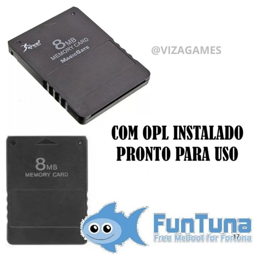 Memory Card Com OPL suporte exFAT ZSO FAT32 Ulauchelf - ATUALIZADO 2025