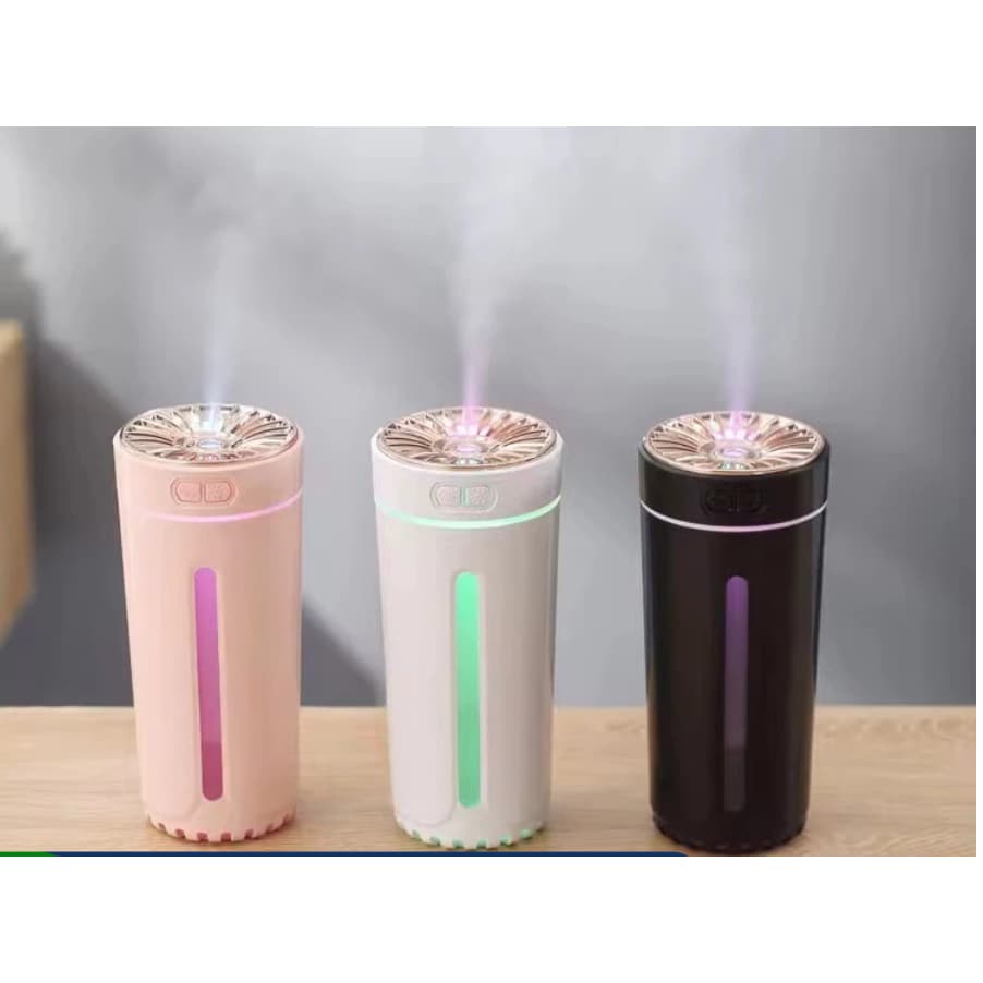 Umidificador de Ar Portátil Ultrassônico Silencioso 5V USB ON-UM613 Led Decorativo