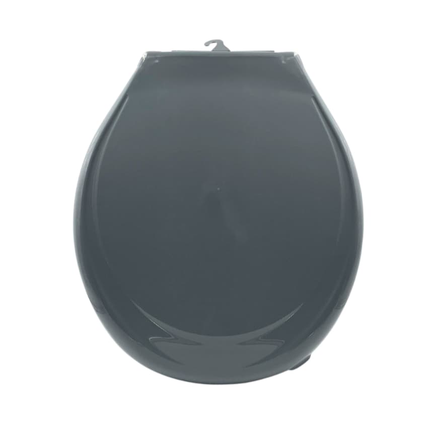 Assento Sanitário Almofadado Hyper Cinza Escuro