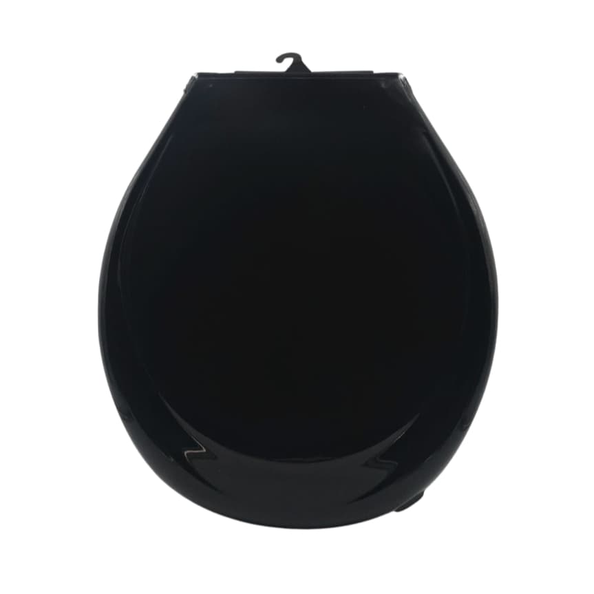 Assento Sanitário Almofadado Hyper Preto