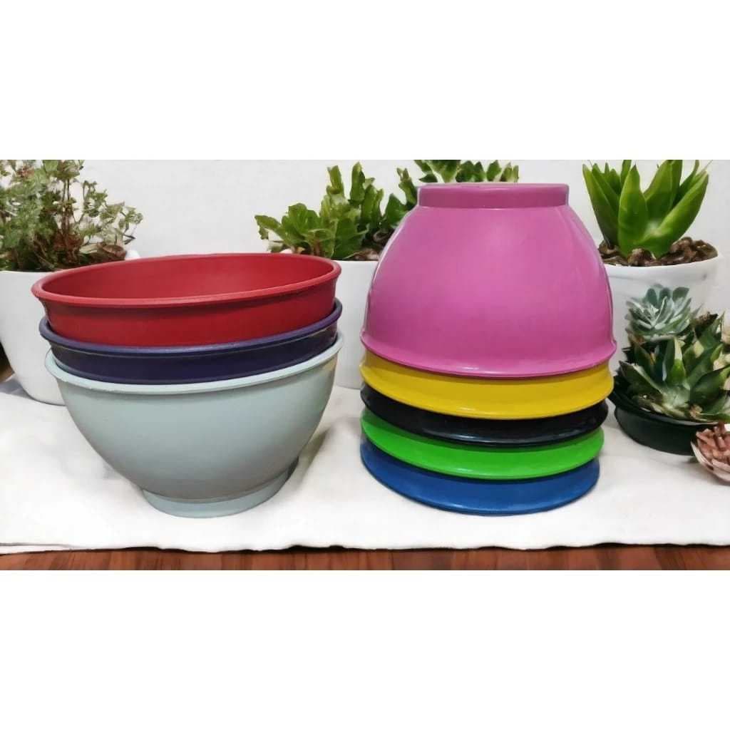 Cumbuca Bowl Varias Cores 700ml(Plástico). Kit 5,10,15 ou 20 Unidades. Caldos, Sopas, Sobremesas e Porções.