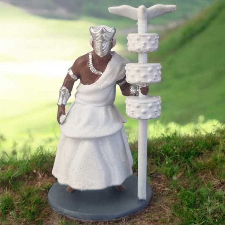 Imagem Oxalá Resina - Impressão 3D