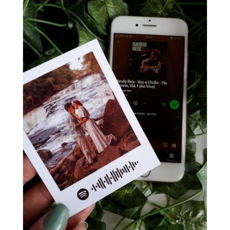 Mini Polaroid com QR Code - Escolha sua foto e música favorita 🎶📸