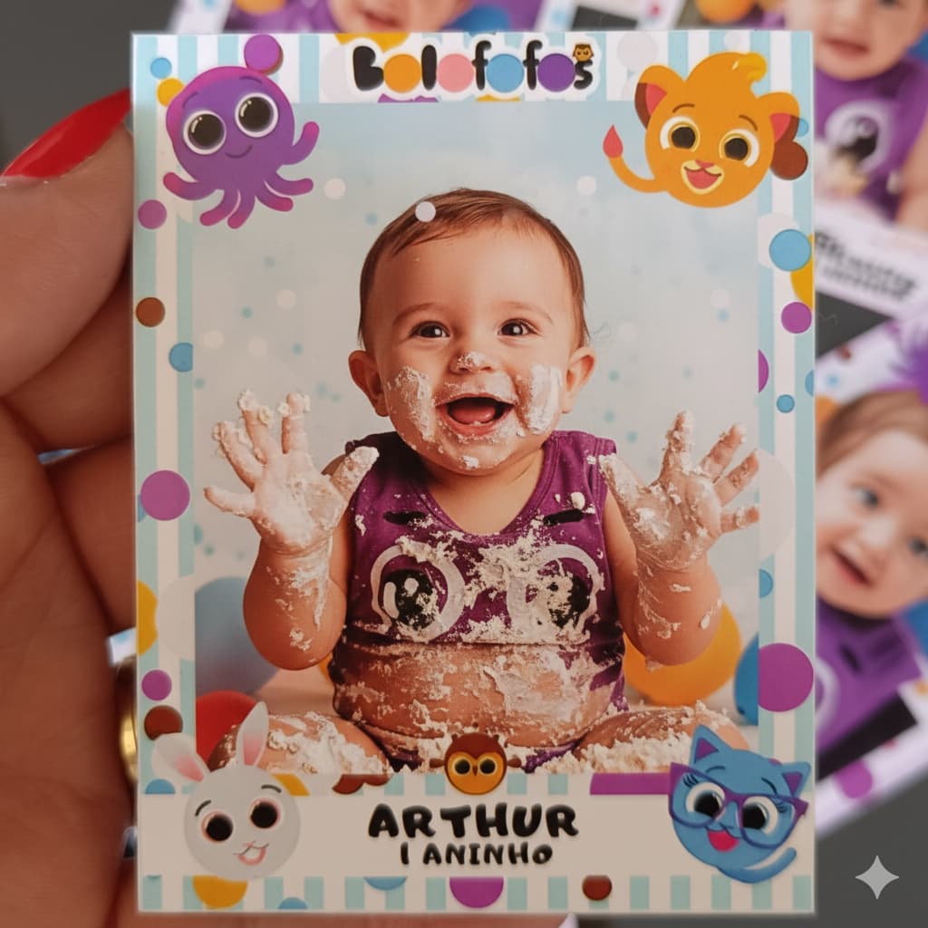 Foto Imã Geladeira - Lembrancinha- Batizado- Formatura-Personalizado