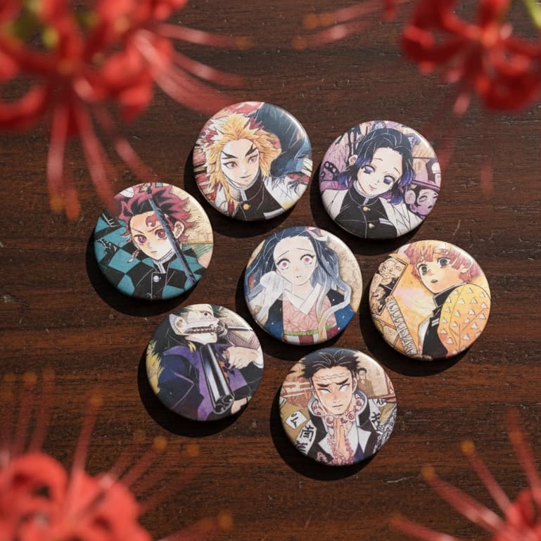 Kit Botton 2 - Demon Slayer