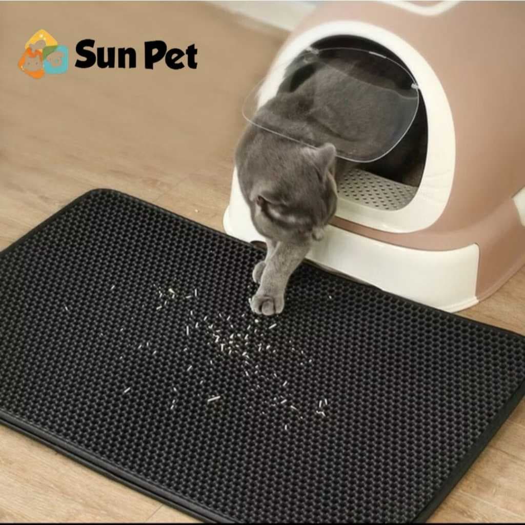 Tapete limpa patas pet Sanitario Areia Gato Pet Anti Sujeira Coletor Grande 60x50cm Envio Imediato