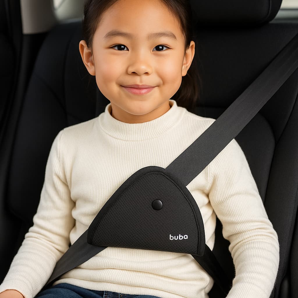 Ajustador de cinto de segurança infantil Buba Protetor Criança Bebê Cinto três pontos