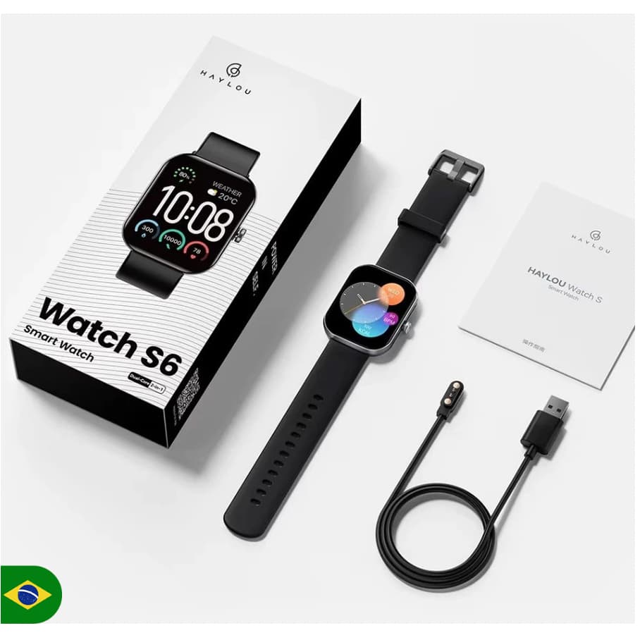 Smartwatch Haylou Watch S6 A Prova Dagua
