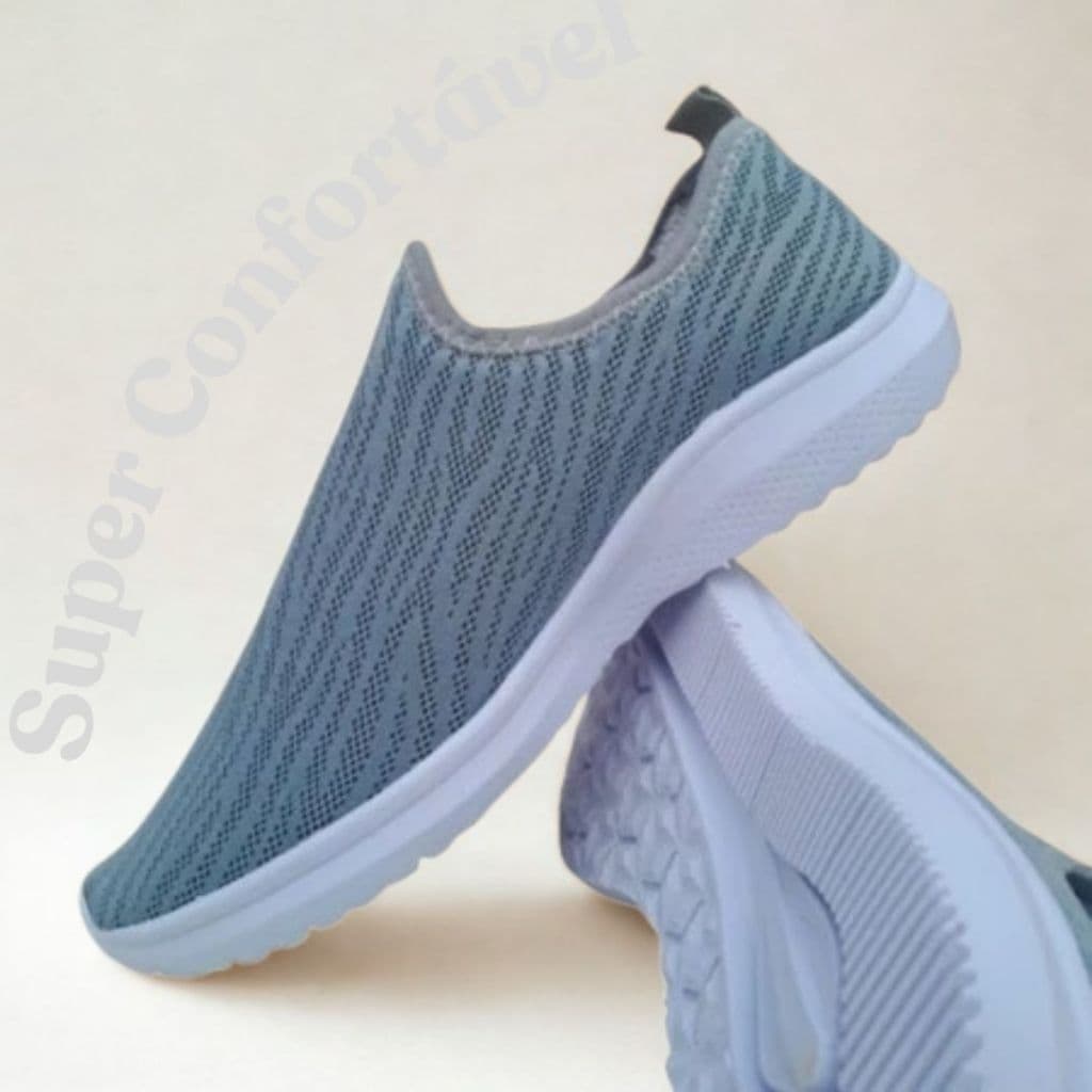 Tênis Feminino Calce Fácil Original | Estilo Meia Slip On | Perfeito para Caminhar e Dia a Dia