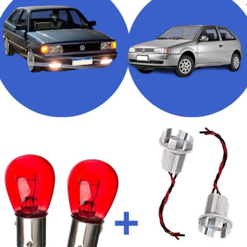 kit seta vermelho conjugada gol/Voyage/Saveiro/Santana