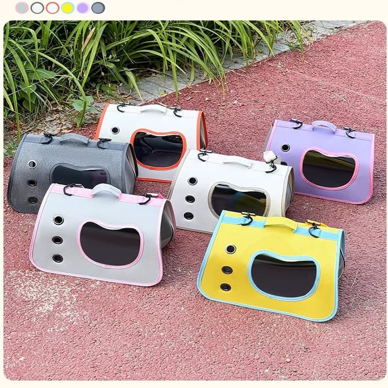 Bolsa Transporte Pet Cachorro Gato Viagem Avião Carro Ônibus Resistente Confortável Cães Mala Reforçada