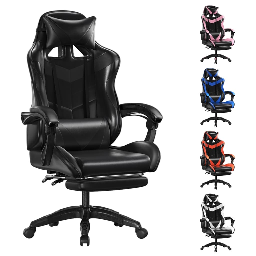 Cadeira Gamer Ergonômica - Escritório, Casa e Universitário com Reclinação e Altura Ajustável-F19