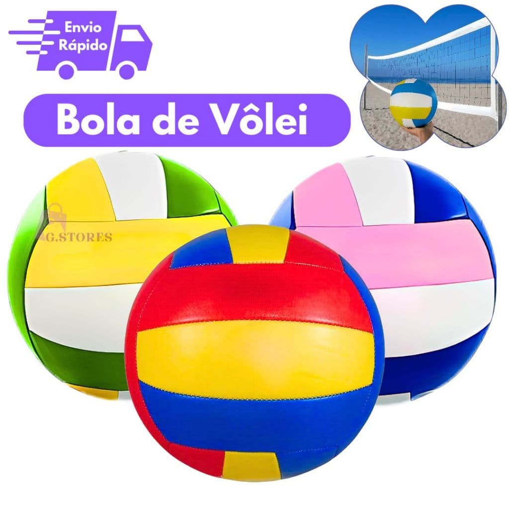 Bola de Vôlei Profissional Oficial Tamanho Padrão N5 para Quadra e Praia