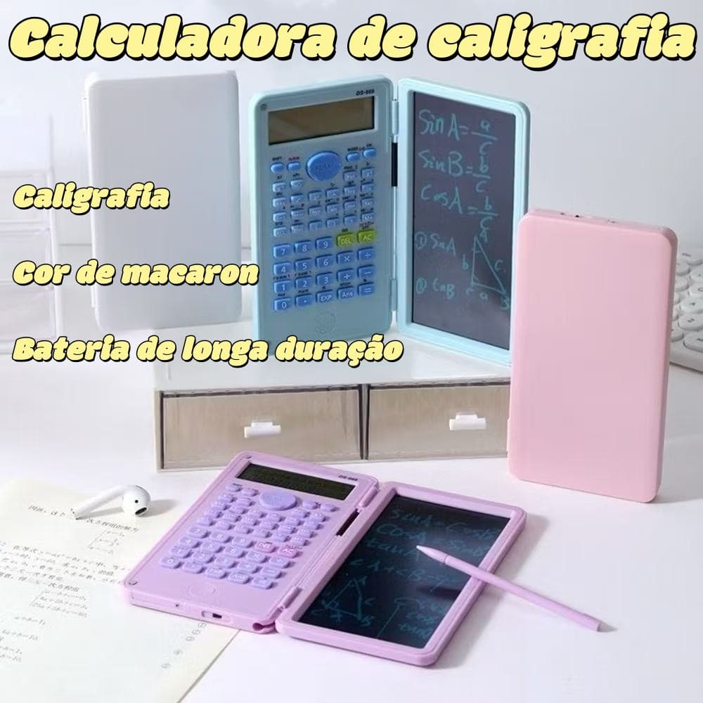 Calculadora Digital com Bloco de Notas 10 Digitos