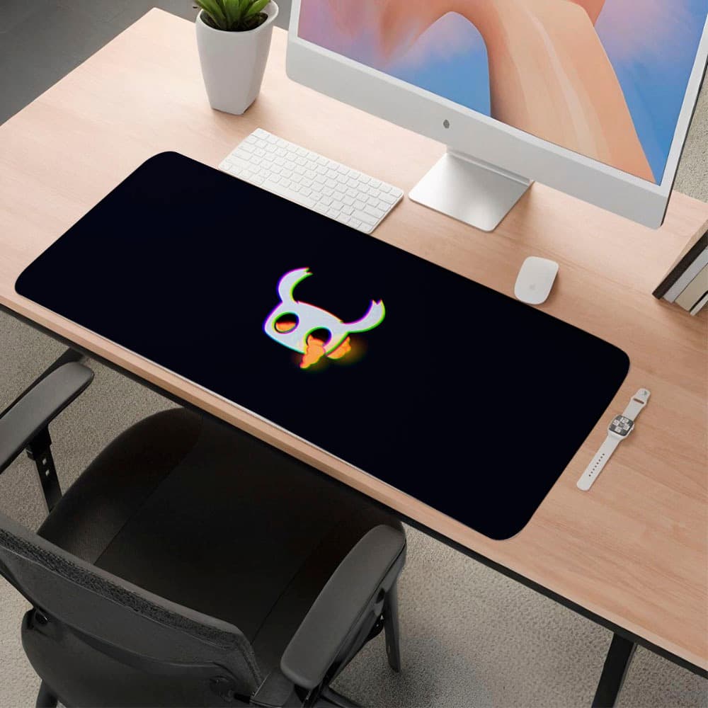 Mousepad Gamer Speed Premium 22x18cm Borda Costurada Estampado Diversos Modelos Hollow Kingh Jogo