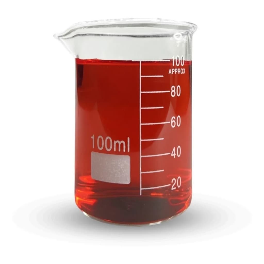 BECKER DE VIDRO GRADUADO 100ML - FORMA BAIXA