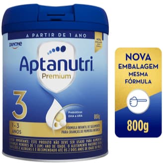 Aptanutri Premium 3 leite em pó 800g 1 unidade DANONE