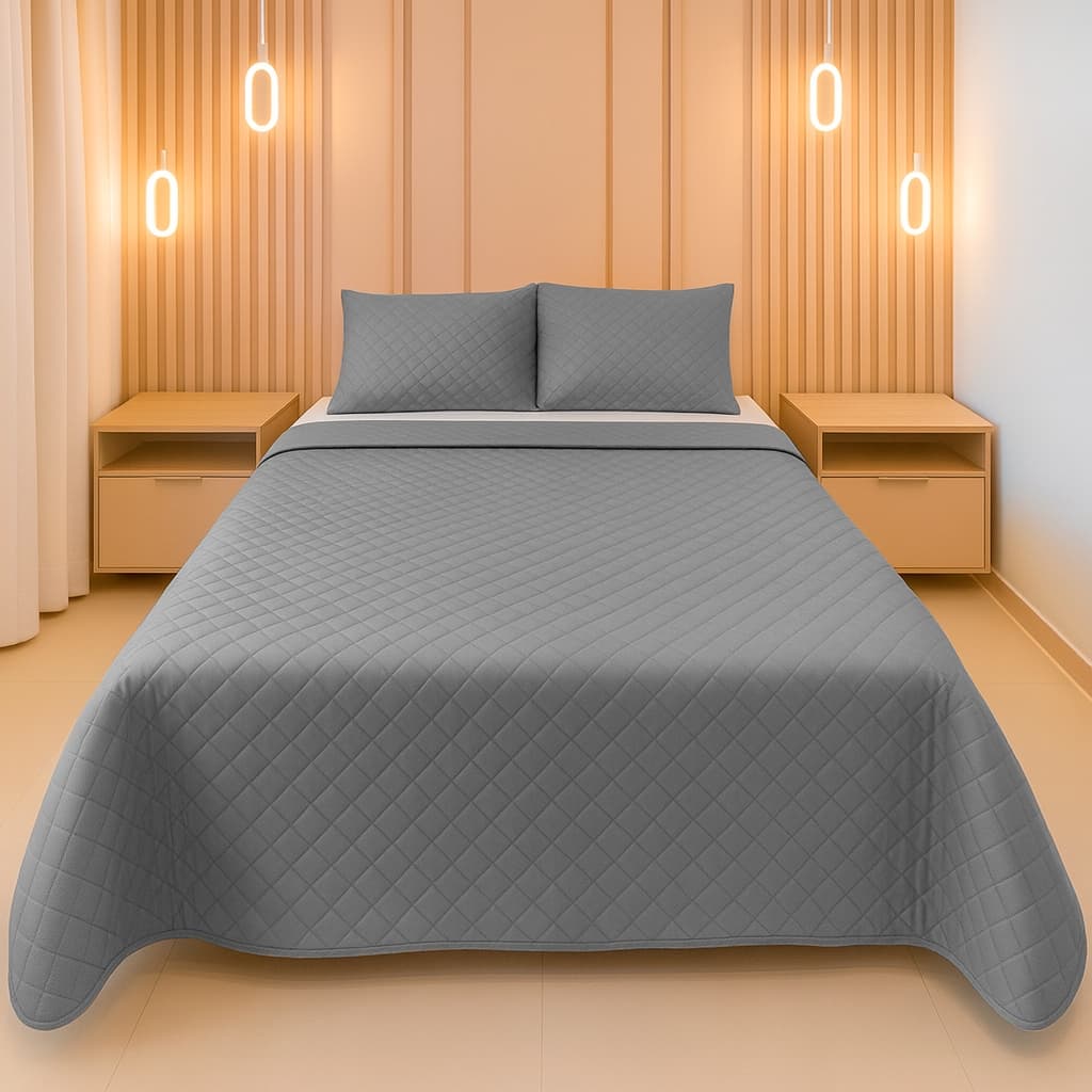 Colcha Cobre Leito Solteiro Premium Heitor Envio Imediato