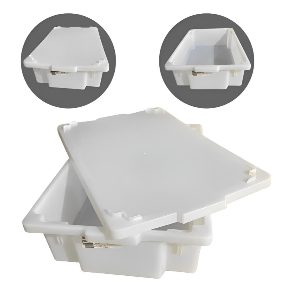 Caixa Frigorífica 40L com Tampa para Açougue E Confeitaria e Câmera Fria Resistente e Empilhável