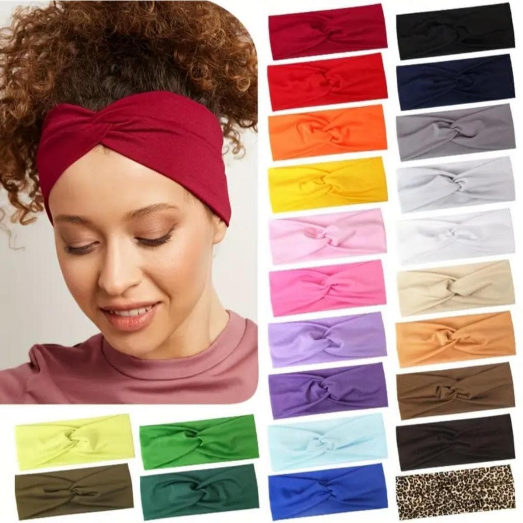 Turbante Faixa Tiara para Cabelo Moda Acessório Feminino Confortável